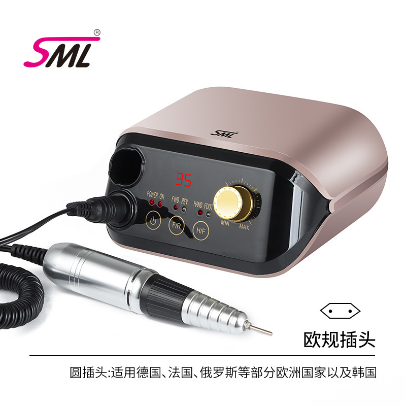 SMLM1 工場直販研磨機 65 ワットネイル研磨機研磨マニキュアリムーバーとフットペダルネイル研磨機|undefined