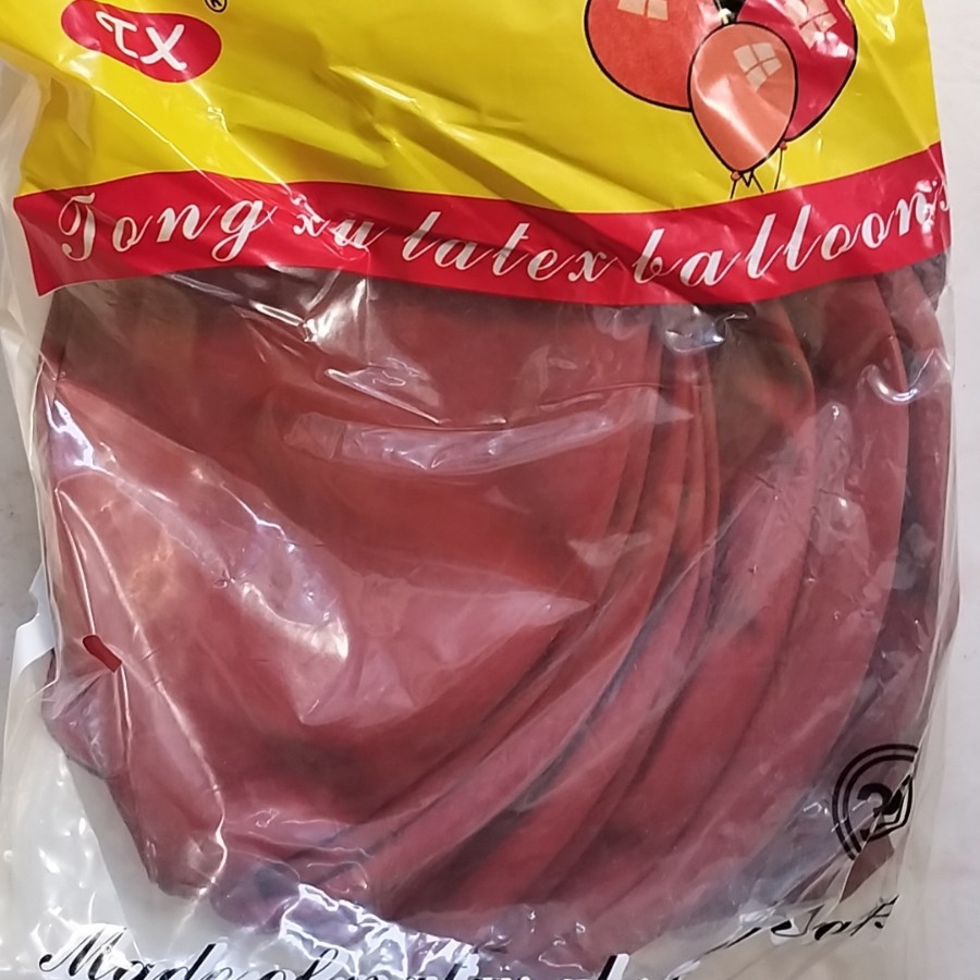 Идеальный круглый 36 дюймов 35г гранатовый красный (10 штук в упаковке) идеальный круглый