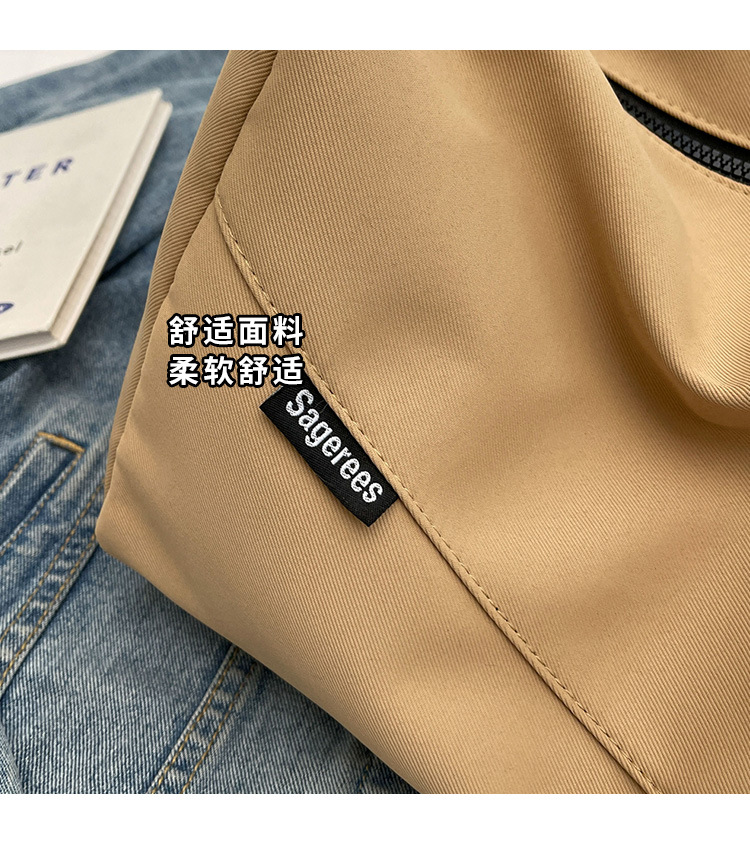 2025 summer new style simple and versatile university student solid color comfortable sports backpack shoulder bag men's lightweight crossbody bag women's