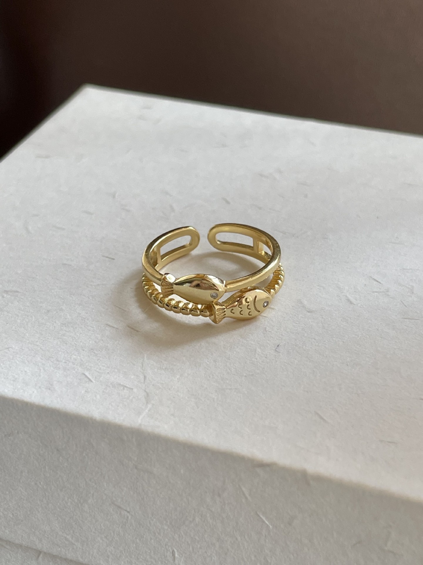 2g Weight Rings Classification Adjustable Ring Size 1 Piece Quantity Daily Occasion 925 Sterling Silver Material Fish Pattern Women's Gender Simple Style Style 925 Sterling Silver Fish Rings 925 Sterling Silver Rings 10