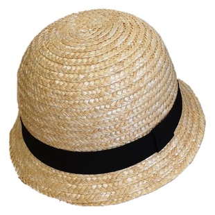 Korean small hat new children's hat summer beach cute dome straw hat for boys and girls baby sun hat