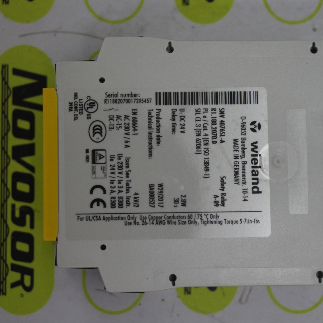 WIELAND SNV4076SL-A R1.188.2070.0 24VDC开关电源咨询后下单