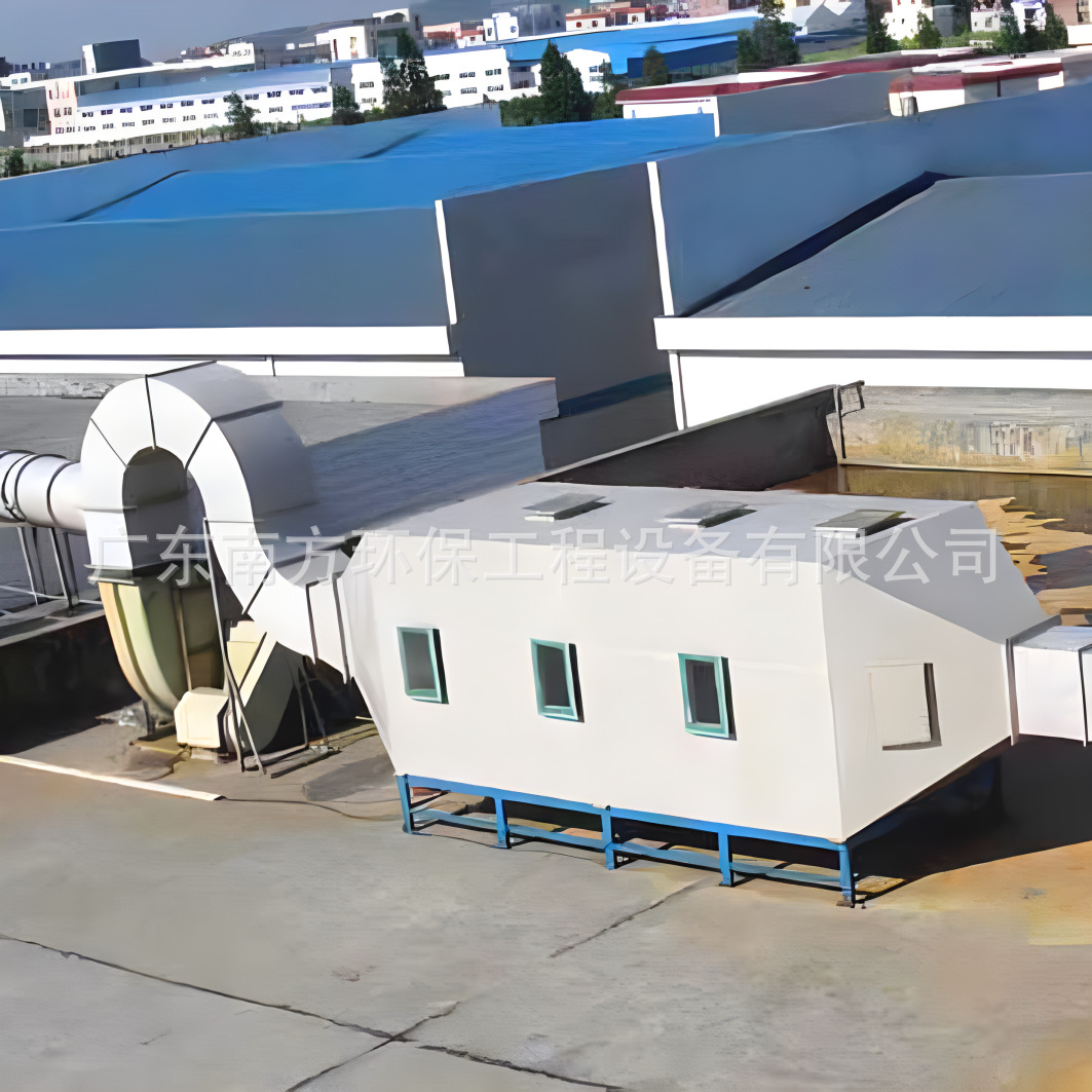 荣南机械工业酸洗磷化车间卧式酸碱雾废气中和净化吸收塔生产厂家