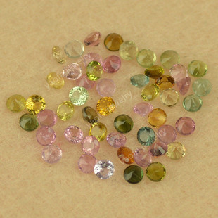 ��1mm~3mm�A����Ȼʯ���ɫ�̭t��ʯ ��׿���A荲ʌ�Tourmaline