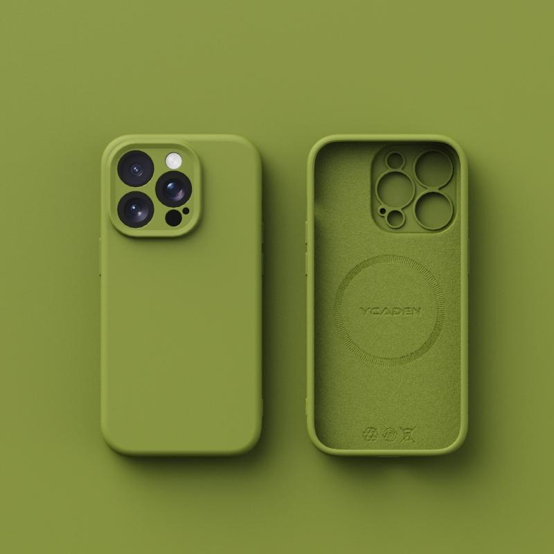 适用苹果14手机壳iPhone13pro防摔保护套液态硅胶磁吸12promax轻