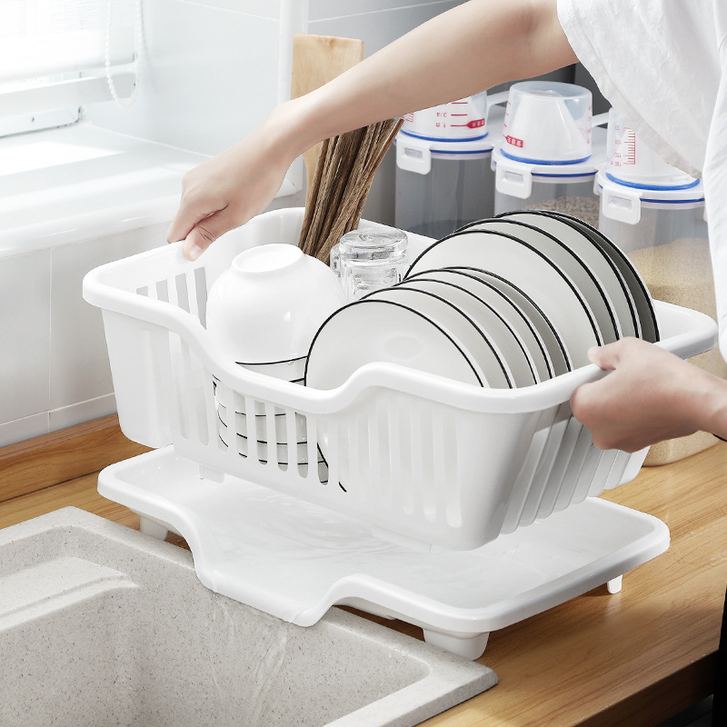 食器収納ラック、キッチンシンク収納ラック、小型食器棚、食器箱、水フィルター、食器バスケット、食器棚、水切りラック|undefined