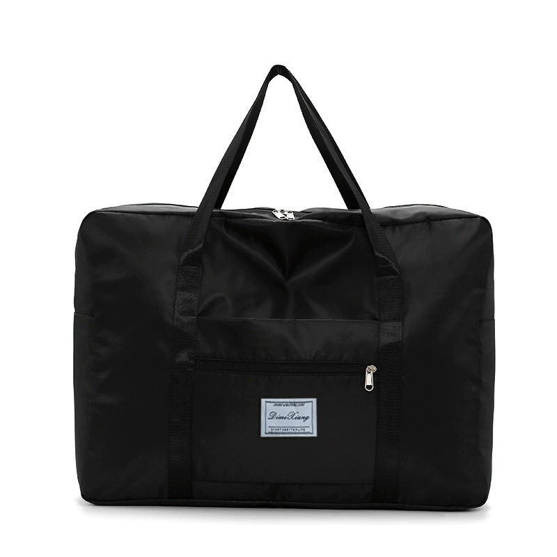 Luggage handheld organizer bag for traveling, folding bag strap, fuchsia storage bag, wholesale