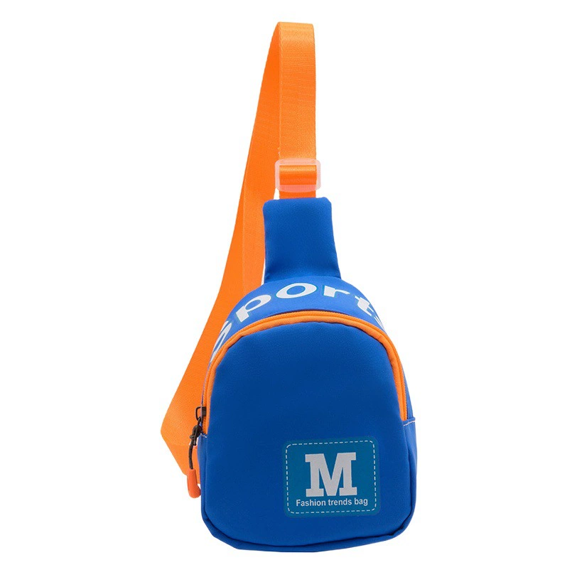 Детская модная маленькая нагрудная сумка, модная крутая сумка через плечо с буквами для мальчиков, персонализированная Детская сумка для монет, Детская исходящая сумка через плечо