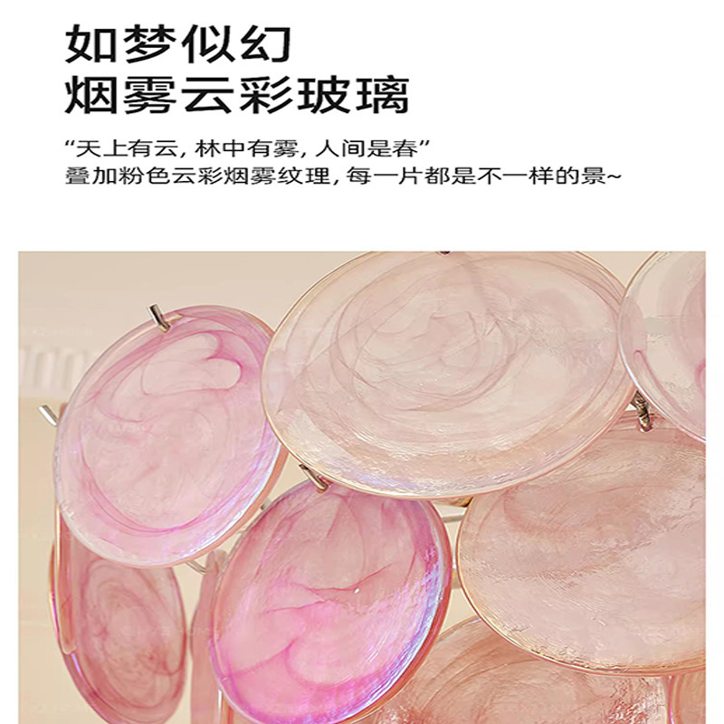 意大利murano穆拉诺手工玻璃吊灯设计师风客厅主卧室餐厅吊灯|undefined