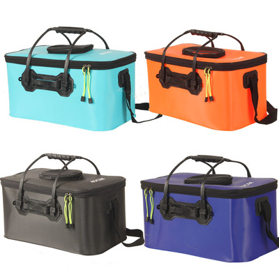 EVA钓鱼桶活鱼箱漏水补发加厚折叠钓鱼桶批发生产定制LOGO|ms