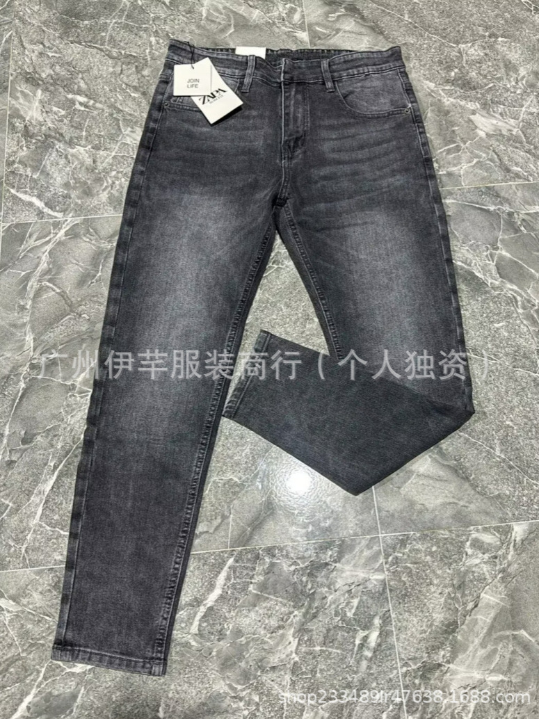 Men's Jeans Wholesale Straight Retro New Jeans for Men Available