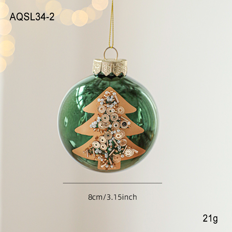 8CM Bolas de Navidad Modelo B
