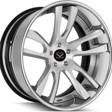 速鲨SS两片式锻造轮毂 A45 C43 C63 铝合金改装轮毂