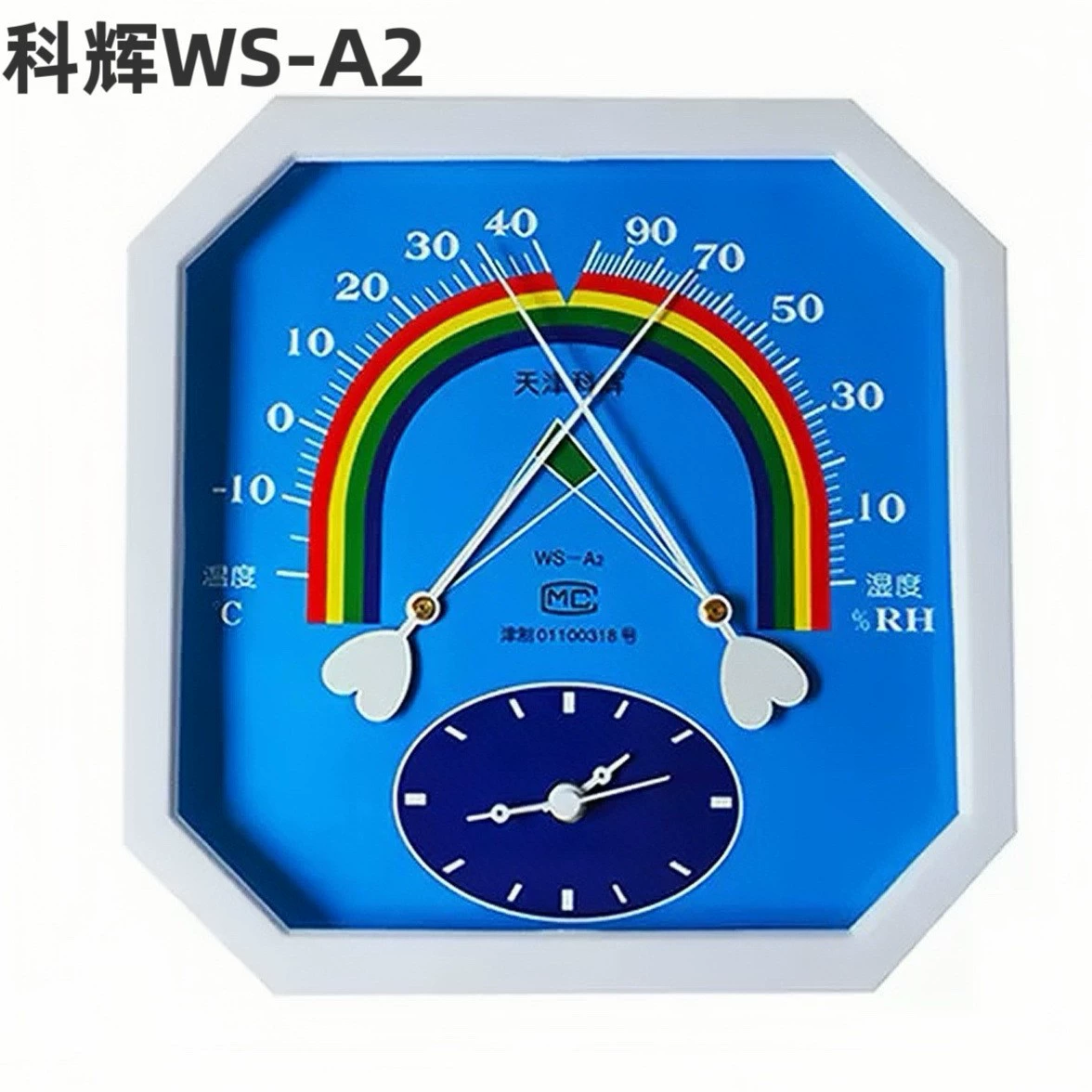Фабрика прямых продаж Tianjin Kehui WS-A2 Внутренний указатели температуры и влажности Восьмиугольная настенная промышленная теплица Аптека