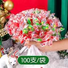 圣诞节糖果儿童礼物圣诞节棒棒糖创意花束休闲零食糖果批发