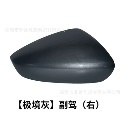 25 years reflective lens turn — Rear mirror/rearview mirror assembly - the-outer-shell-on-the-right-side-of-the-passenger-side-is-extremely-gray