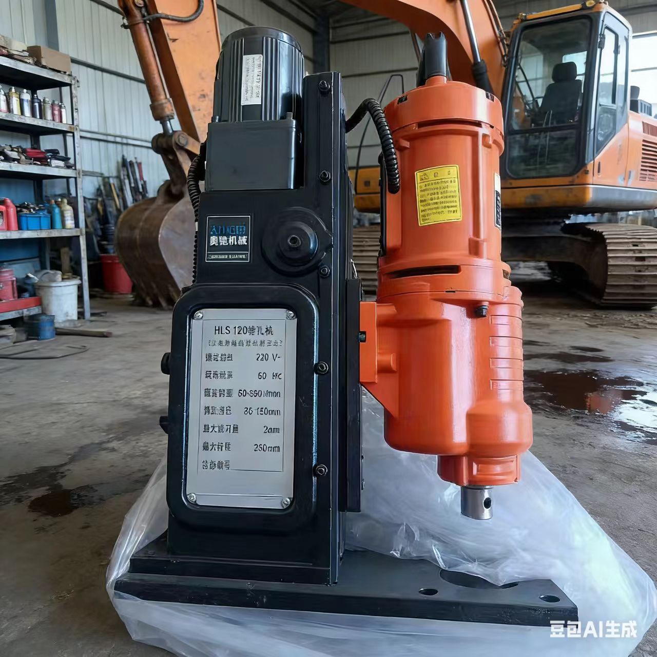 镗孔机 小型便携式挖机用自动镗孔机 移动式挖机镗孔机厂家