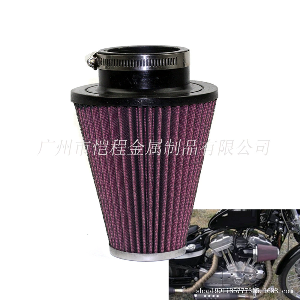 Подходит для модификации Harley Motorcycle Highway Global Scropping Scrolls Winter Mushroom head High-flow air filter элемент
