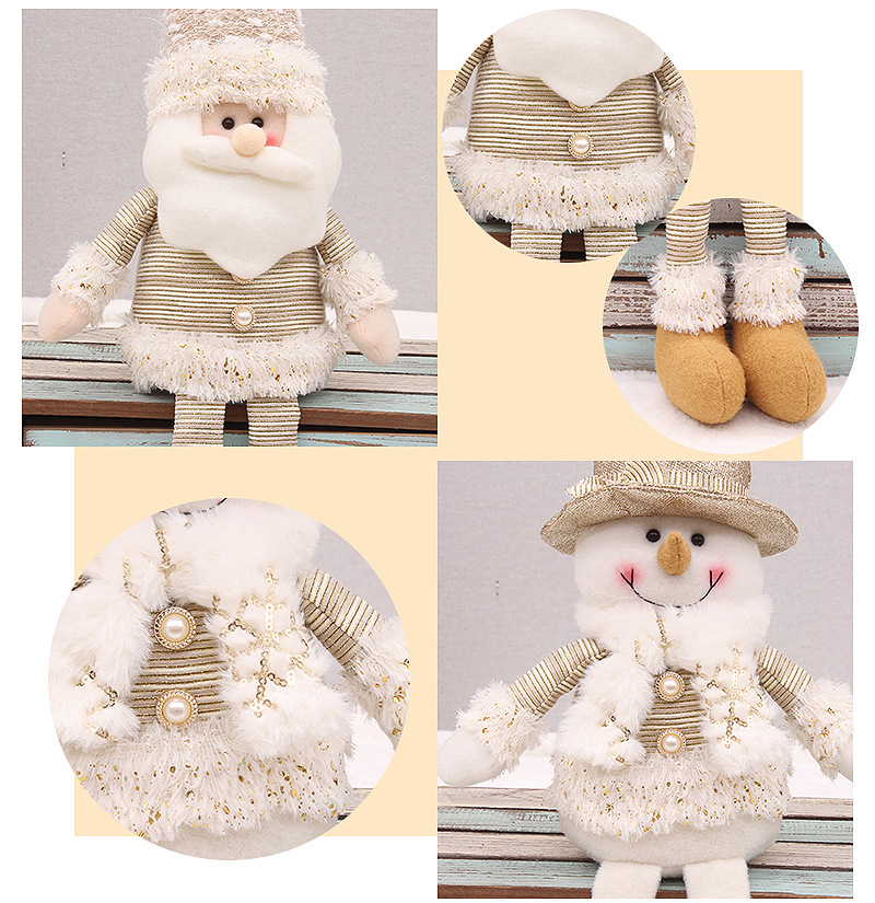 Snowman Pattern Christmas Snowman Party Ornaments