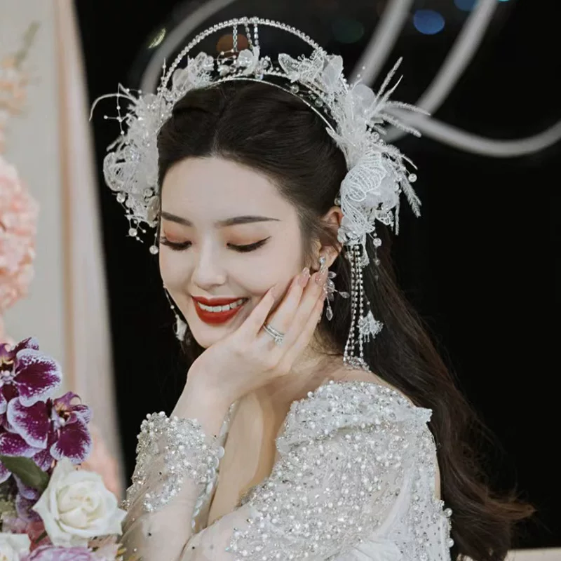 Hair accessory for bride, headband, 2023 collection