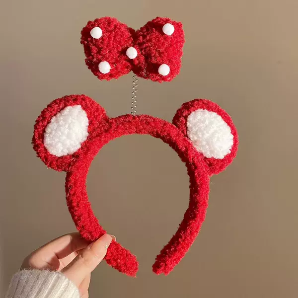 Red butterfly ears