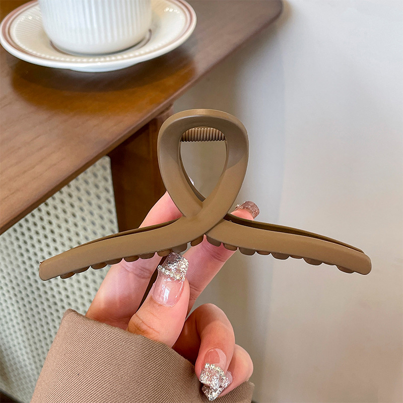 Pasador de Pelo Elegante Estilo Coreano, Pinza de Pelo Grande de Alta Gama, Nuevo Estilo 2025 para Peinados Recogidos, Pinza para Cabello Grueso.