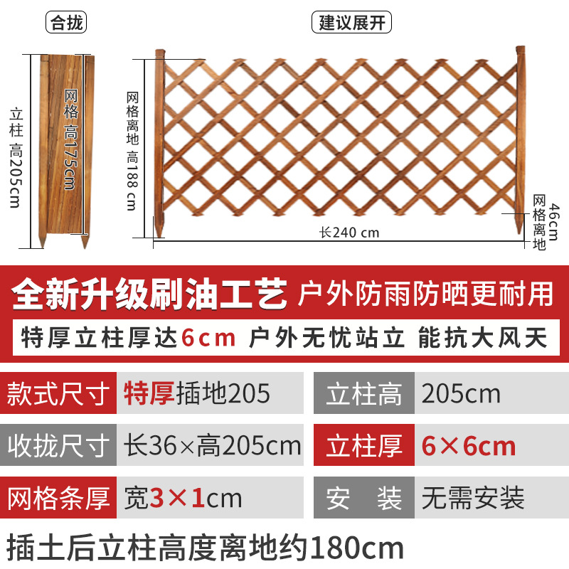 * 브러시 오일 탄화 추가 두꺼운 [플러그] 205cm 높이 240cm 잡아 당길 수 있습니다