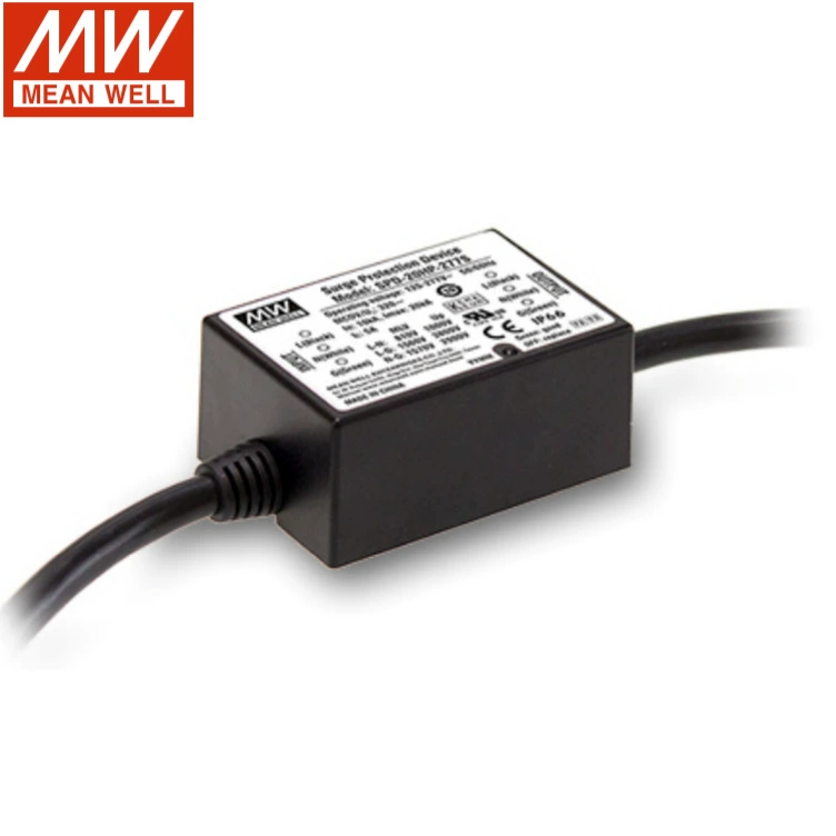 Источник питания Taiwan Mingwei SPD-20HP-277S/480S 20KA, драйвер, защита от молний
