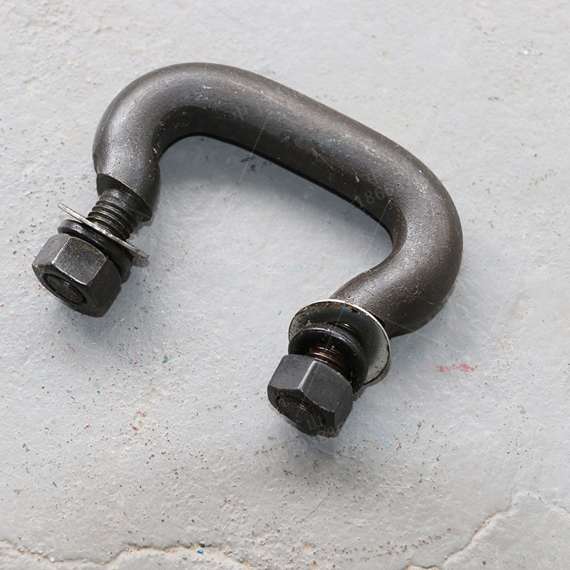 提升机链钩成套带垫片可配提升机圆环链不锈钢链钩矿用连接环