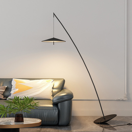 Creative Ins-style Fisherman's Unmover Fishing Lamp, Living Room Decor, Personalized Nordic Bedside Art, Internet Star Floor Lamp