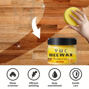 YWC Wood Floor Care Beeswax Multi-purpose Beeswax Home Cleaning Care Furniture Care Polishing Wax Cross Border