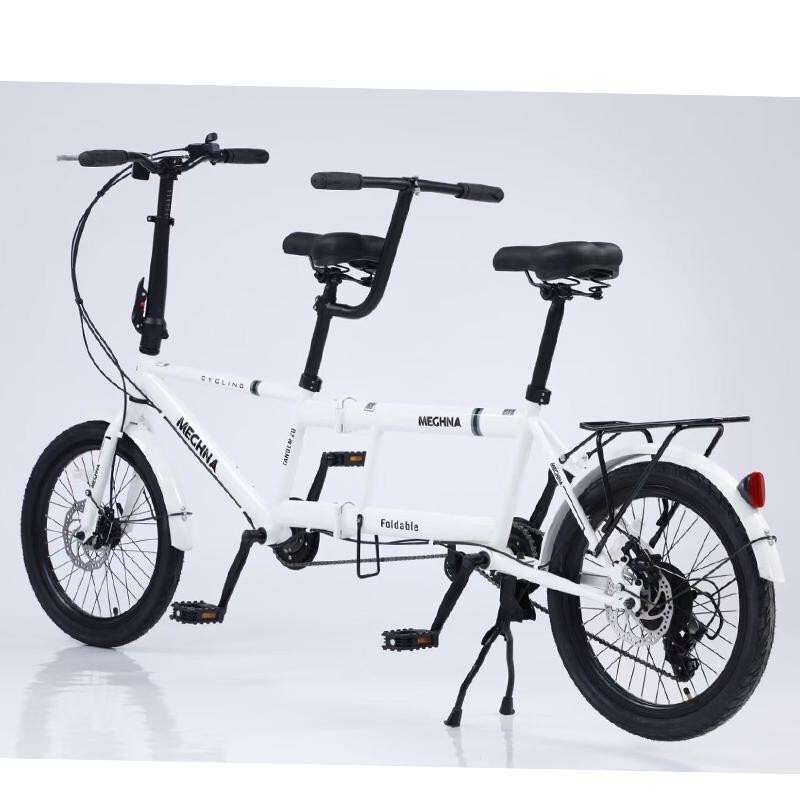 二人三人自転車親子自転車カップル二人乗り20インチ折り畳み変速観光地区観光車メーカー|undefined