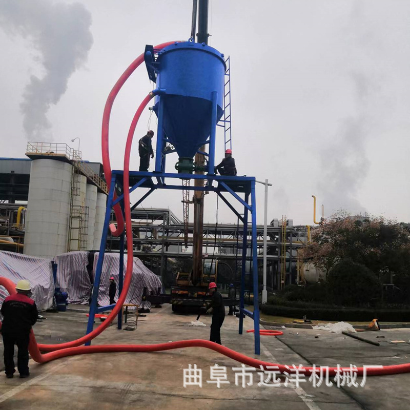 灰库真空吸灰机粉煤灰负压抽料机200型号罐车气力吸灰机