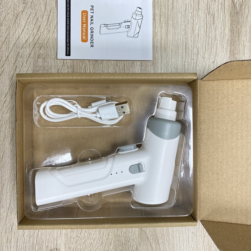 越境電子商取引ハンドガン型ペット爪研ぎ器充電式猫犬爪切りNG10|undefined
