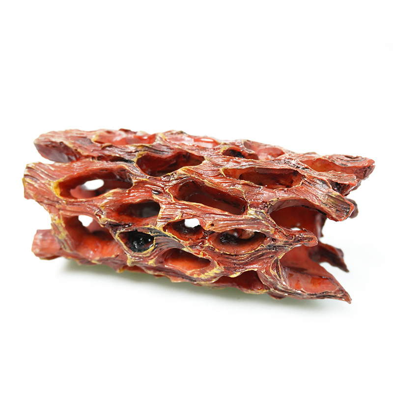 El comerciante empuja fuertemente la pecera de resina para el paisaje, el micropaisaje, el camarón Pipi, el camarón reptil, el pequeño camarón para evitar la casa, el punto es recto