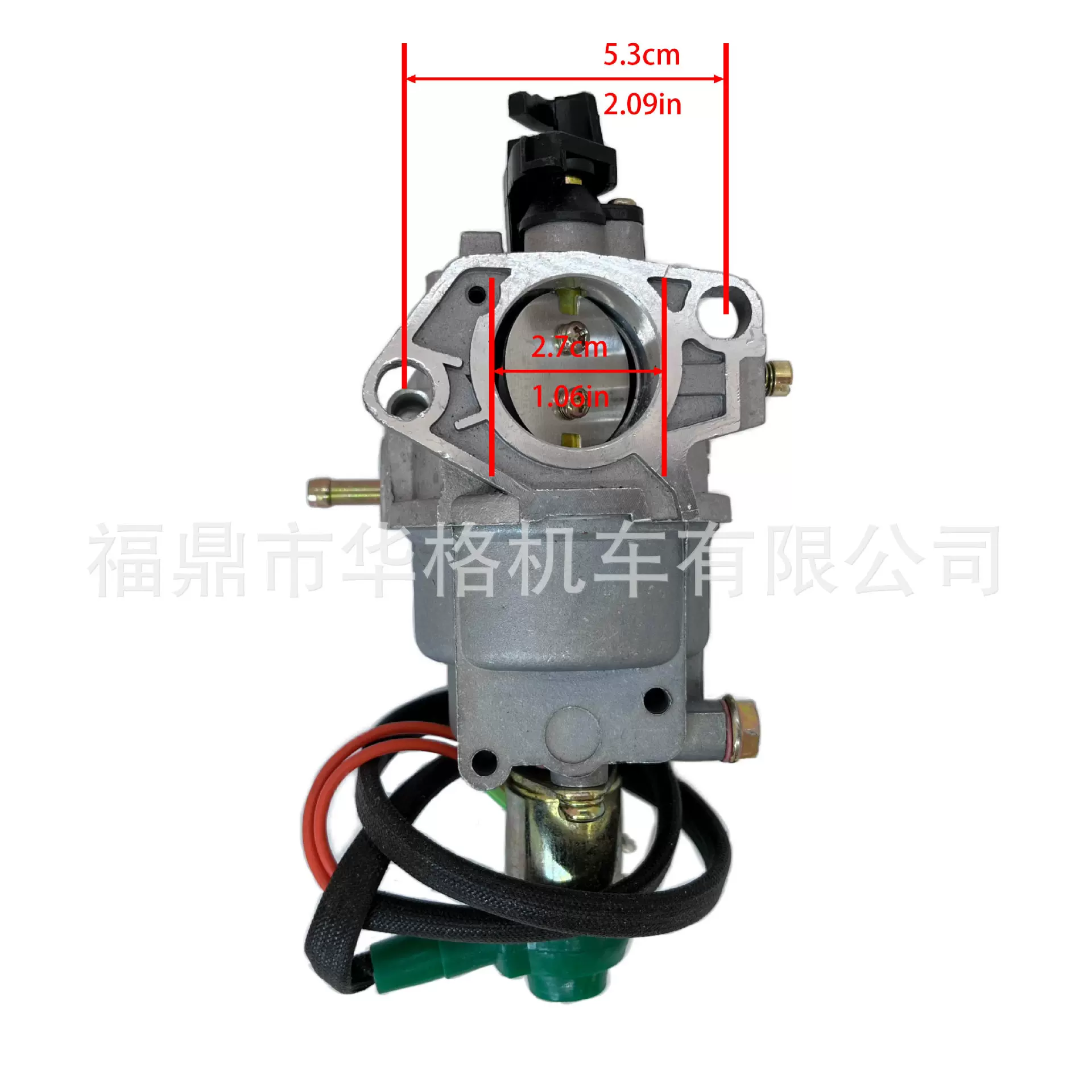 GX390 8HP 9HP 188F 190F 5-8KW汽油发电机微耕机手动 风门化油器