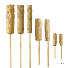 冰糖葫芦稻草把子可肩抗移动展示架稻草靶子摆摊怀旧复古便携架子