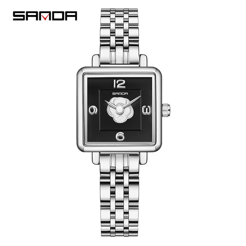 스틸 스트립 실버 블랙