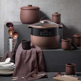 Bear/小熊 DDZ-B45Z1紫砂锅电炖盅隔水炖全自动家用大容量电炖锅