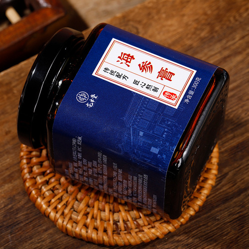 Handcrafted Sea Cucumber and Traditional Male Tonifying Paste with Huang Jing, Goji Berries, Deer Antler, Ginseng, and Eight Treasures - 300g
