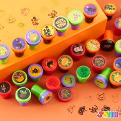 Halloween stamp children's reward stamp Kindergarten encouragement praise stamp Party children's toy stamp