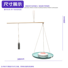 Tech Small DIY Project - Homemade Beam Scale Handmade DIY Children's Fun Educational Science Experiment Invention Kit