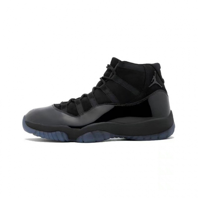 Putian Chunyuan aj11 zapatos de baloncesto de alta altura, zapatos de hombre, zapatos grises frescos, zapatos de serpiente con almohadilla de aire baja, playoffs