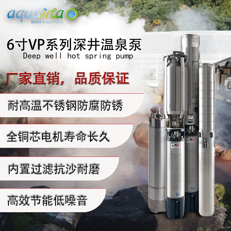 Ruineng Aquavita энергосберегающий погружной насос VP для глубоких скважин, насос для морской воды, насос для культивации, нержавеющая сталь, высокий подъем и большой расход.