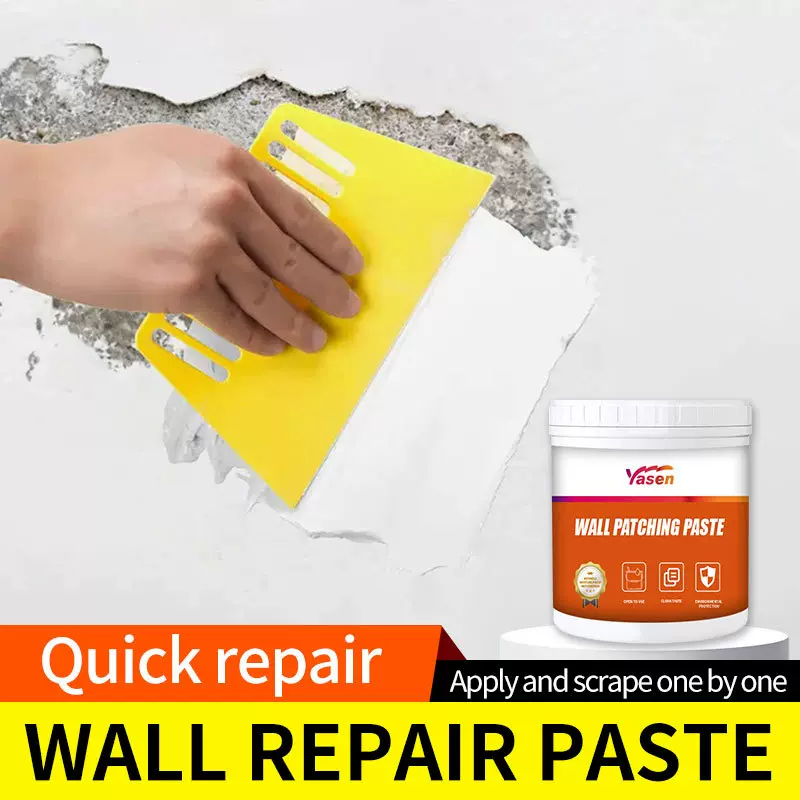 跨境Wall repair paste裂缝修复腻子白色补墙膏家用墙面修补英文