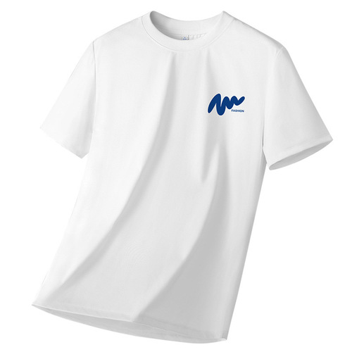Summer Short Sleeve T-Shirt for Men American Streetwear Brand Short Sleeve T-Shirt for Men and Women Couple Loose Half Sleeve Top