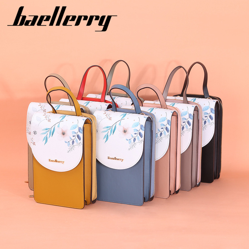 baellerry New Chinese Style Women's Shoulder Crossbody Bag Touch Screen Zipper Handbag Wallet for Women baellerry New Chinese Style Women's Shoulder Crossbody Bag Touch Screen Zipper Handbag Wallet for Women