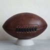 Custom 11.5 -inch leather rugby No. 9 Memorial Explosion -proof training with antique and imitation leather American football