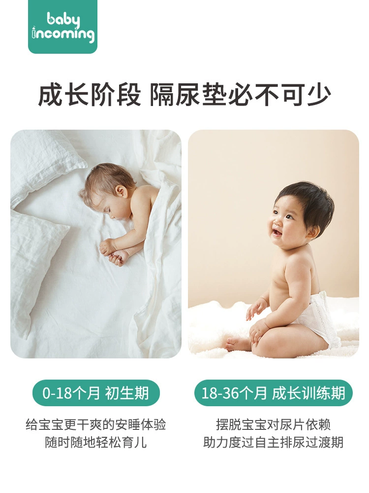 Children's waterproof breathable mattress, physiological cotton sheet, washable