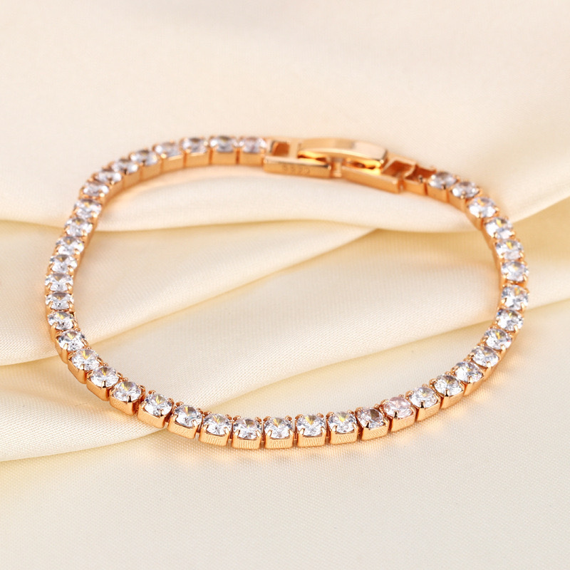 Pulsera de lujo color oro champán con diamantes, diseño de hueso de serpiente, colección exclusiva para exportación transfronteriza, modelo nuevo 2025